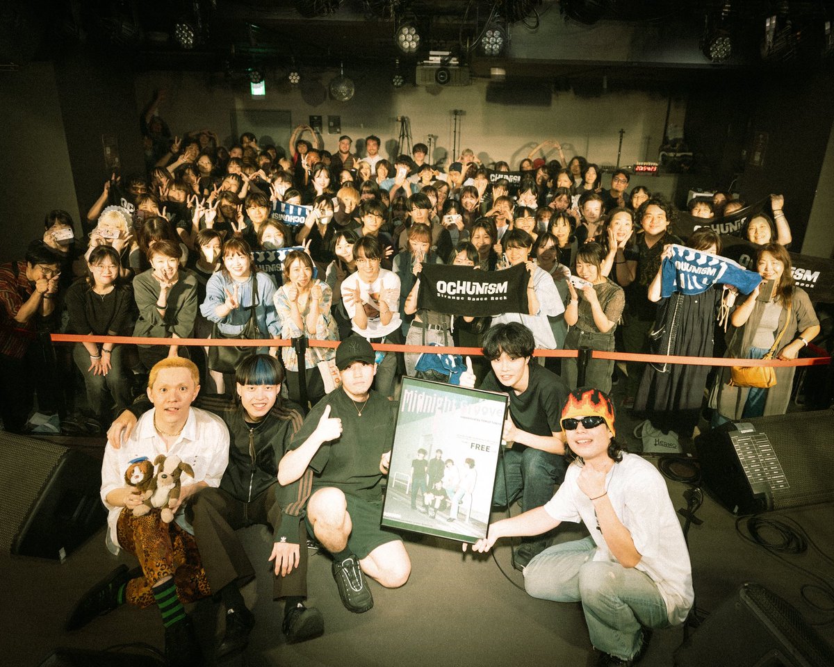 ochunisband's tweet image. THANK YOU TOKYO!!🔥

Ochunism Special Free Live
"Midnight Groove"

ご来場、そして配信をご視聴いただきありがとうございました！

Ochunismは今年ワンマンツアーを開催します🎪
全国各地でお会いしましょう！
🎫 l-tike.com/concert/mevent…

#Ochunism 
#MidnightGroove #FreeLive