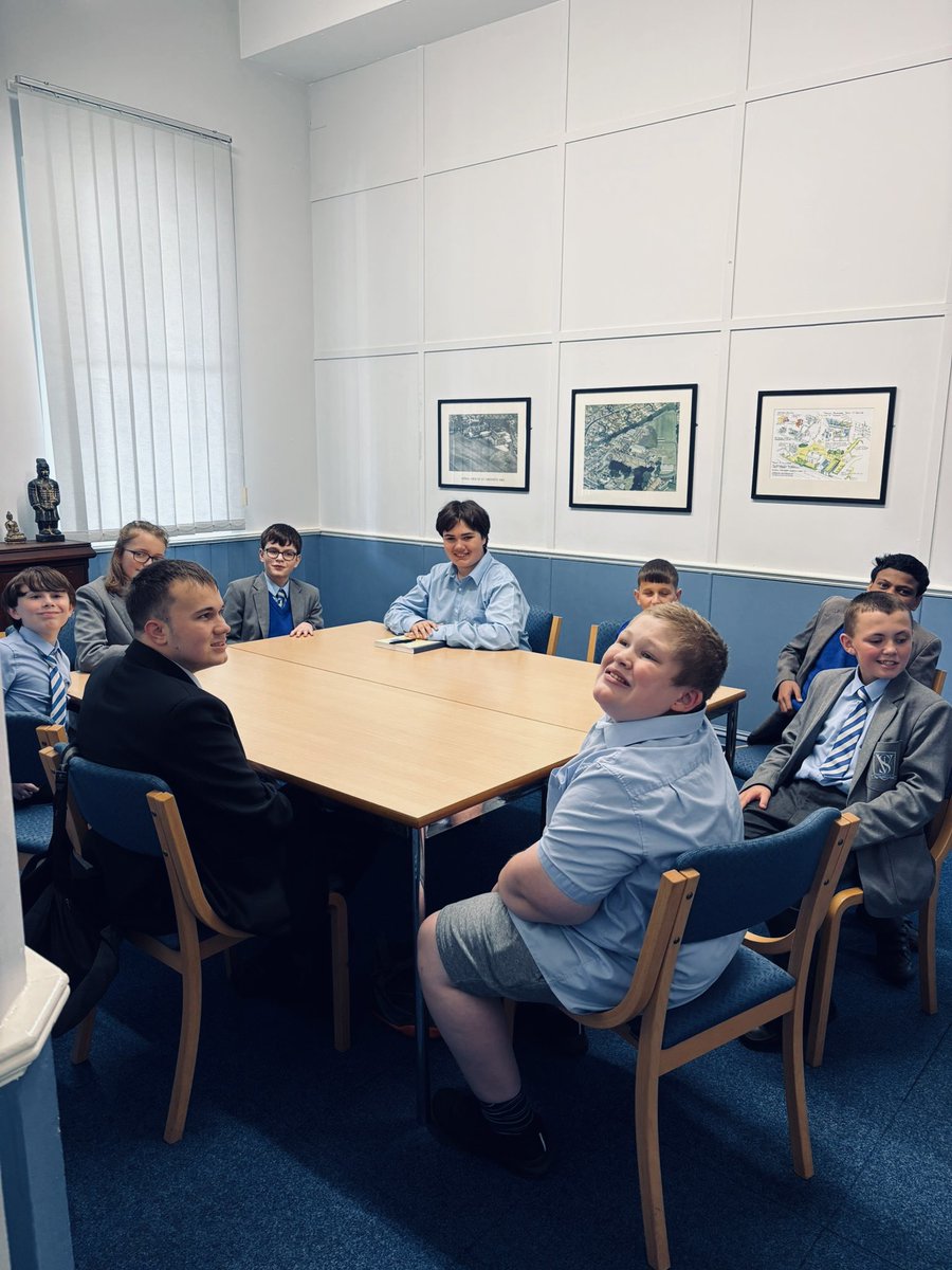 A very productive first School Council meeting of the year. 🗣️