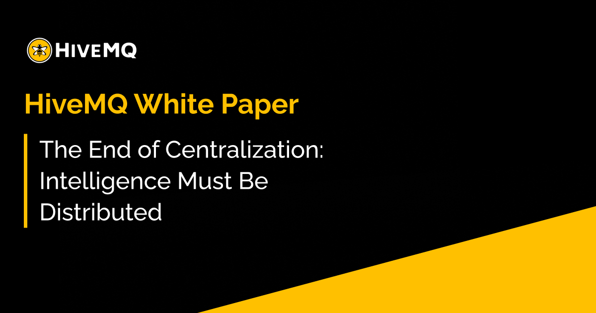 HiveMQ's tweet image. ❓What if centralizing your data is holding you back from scaling AI? Centralized platforms fail at AI scale—latency, costs &amp;amp; loss of context. The future isn’t centralization, it’s Distributed Data Intelligence. Learn more: bit.ly/4830Qpj 

#AIatScale #DataIntelligence