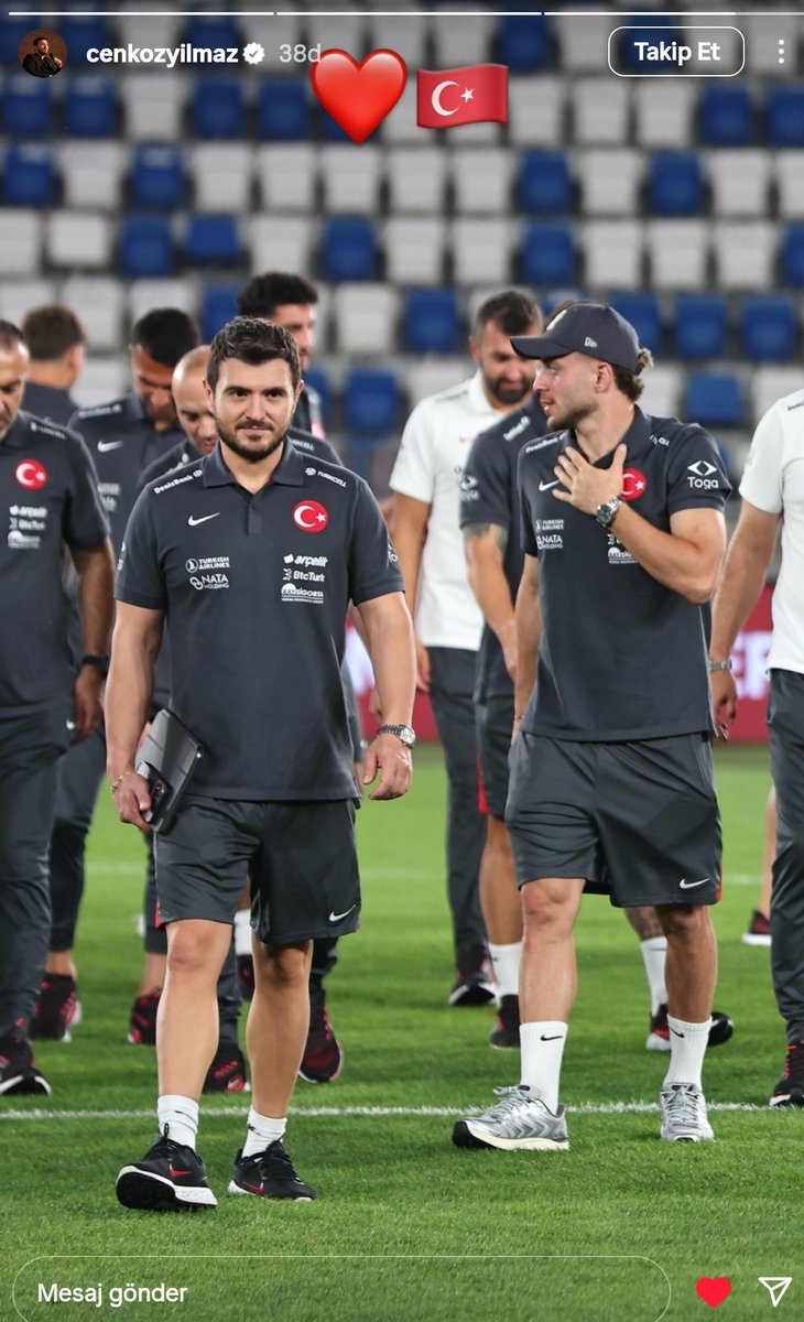 milli takım oyuncularından da aynı şeyi bekliyoruz