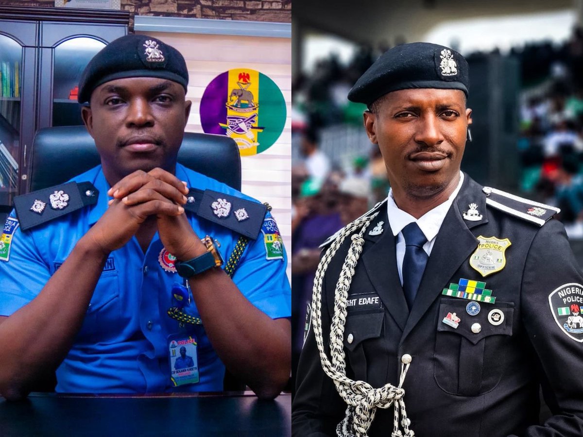 So I have been getting lots of congratulatory messages from those who find it hard to know the difference between me and my boss  <a href="/BenHundeyin/">CSP Benjamin Hundeyin</a>. Do we really look alike? Enough of the identity mistake o. The difference is clear. Congratulations boss