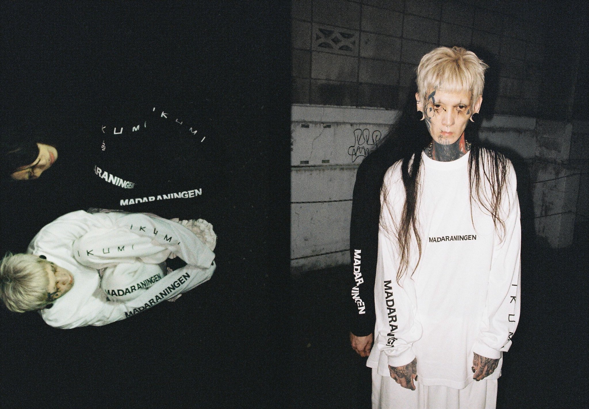 美品 MADARANINGEN アイハートエプロン マダラニンゲン DIR京 美品 MADARANINGEN アイハートエプロン マダラニンゲン DIR京