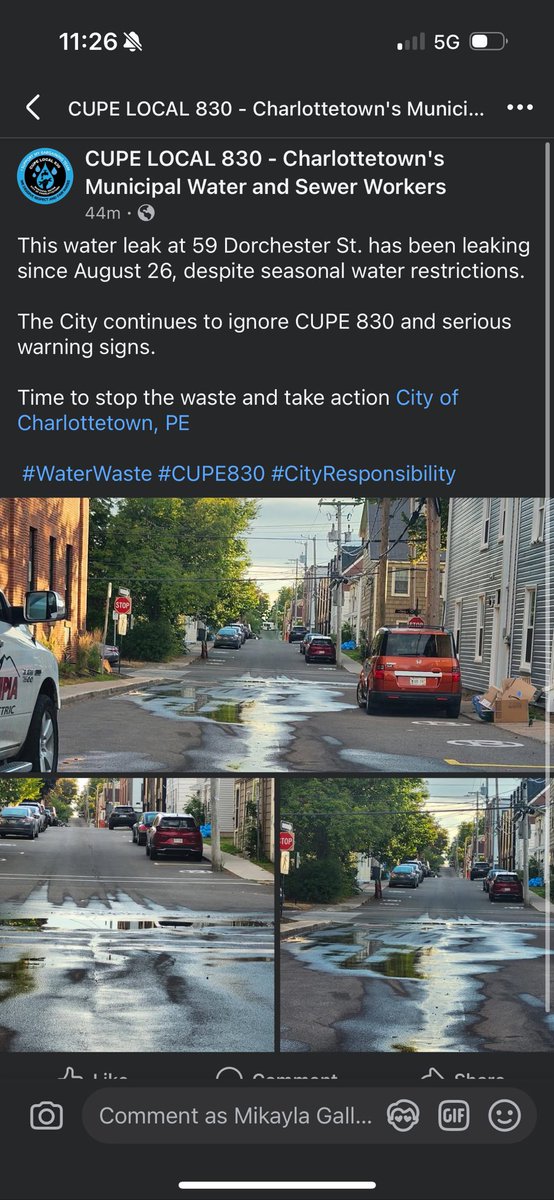 mikayla_gallant's tweet image. This is the City of Charlottetown in action.

#pei #peipoli