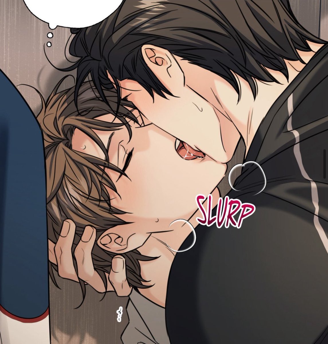 Here is Eunsan “reviewing the Ads concept” with Ian in the greenroom 🤭

Their kiss is so fucking hot, I hope they already papapa next chapter 🥵🥵🥵❤️‍🔥❤️‍🔥❤️‍🔥

#MeltingPoint #해빙곡선