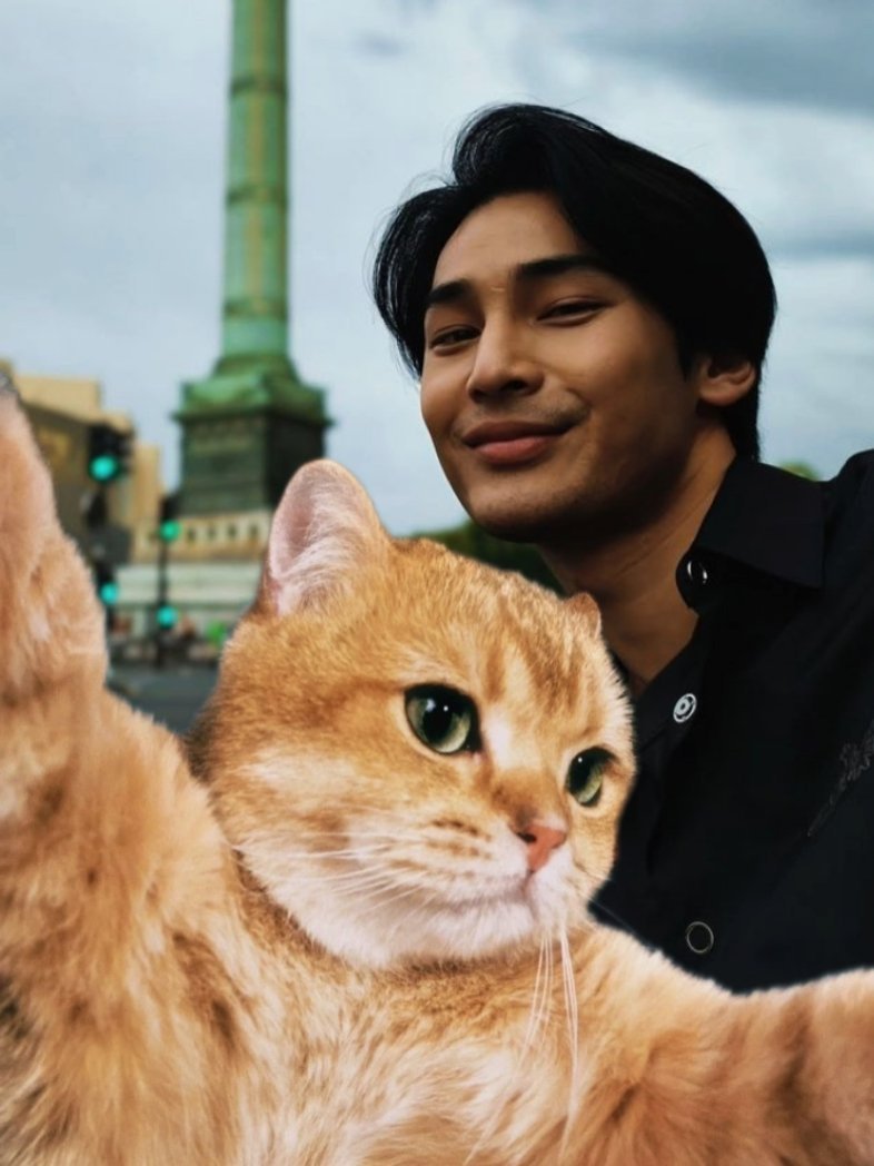 apoj's tweet photo. @Younjuhng Jangan deg-degan please? Nggak sih saya yang deg-degan sendiri. Saya mau bilang pertama-tama makasih udah bikin aku gemes lewat editan kucing ini. Makasih udah nemenin saya juga selama kita misi waktu itu. Ketemu kamu itu salah satu hal baik yang terjadi selama saya disini. https://t.co/3fRx1o0JGb