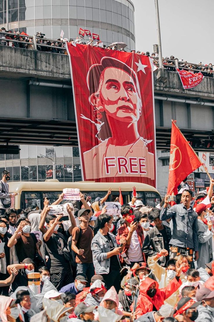 She fought for democracy — now she fights for her life.
The junta blocks medical access to Daw Aung San Suu Kyi.

WHAT’S HAPPENING IN MYANMAR 
#LetOurLeaderAungSanSuuKyiHeal
