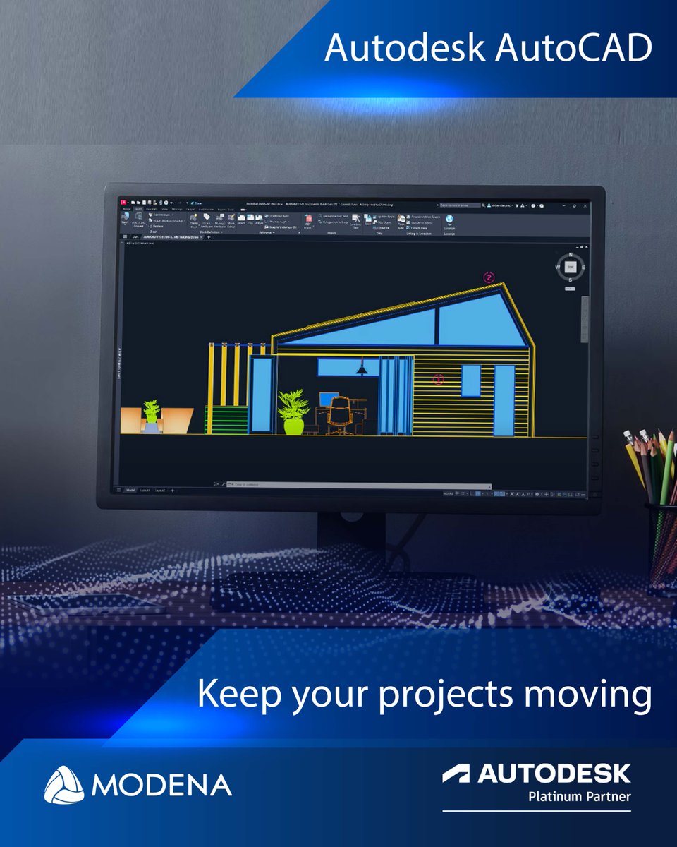 ModenaBIM's tweet image. Want to get more done in less time?
Discover @autodesk AutoCAD’s hidden shortcuts and time-saving features that keep your projects moving.
Boost your productivity: modena.co.za/whats-new-in-a…
#AutoCAD
#Productivity
#Drafting
#ModenaBIM
