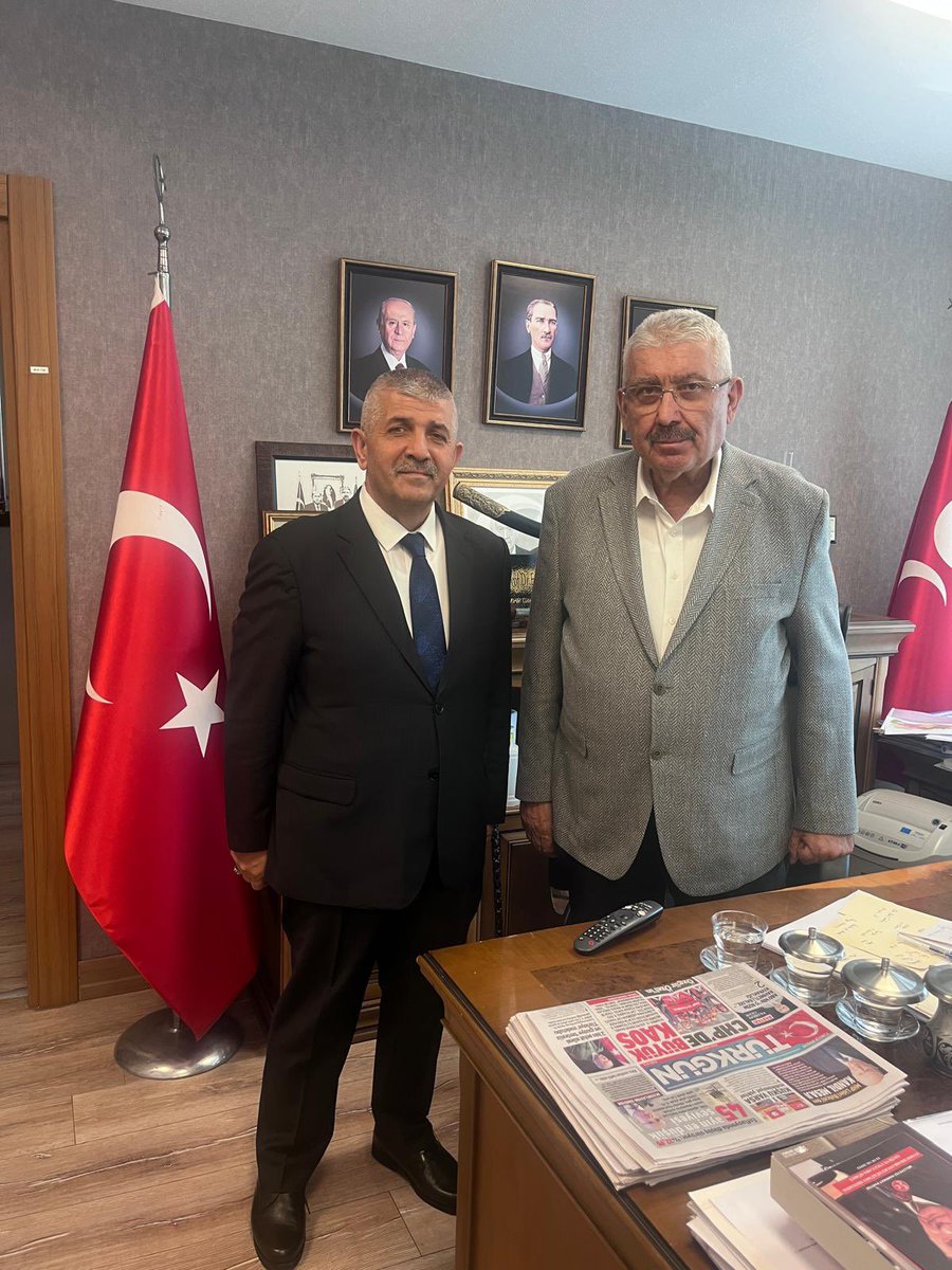 Teşkilat İşlerinden Sorumlu Genel Başkan Yardımcımız E. Semih Yalçın’ı ziyaret edip emir ve talimatlarını aldım.

<a href="/E_SemihYalcin/">E. Semih Yalçın</a>