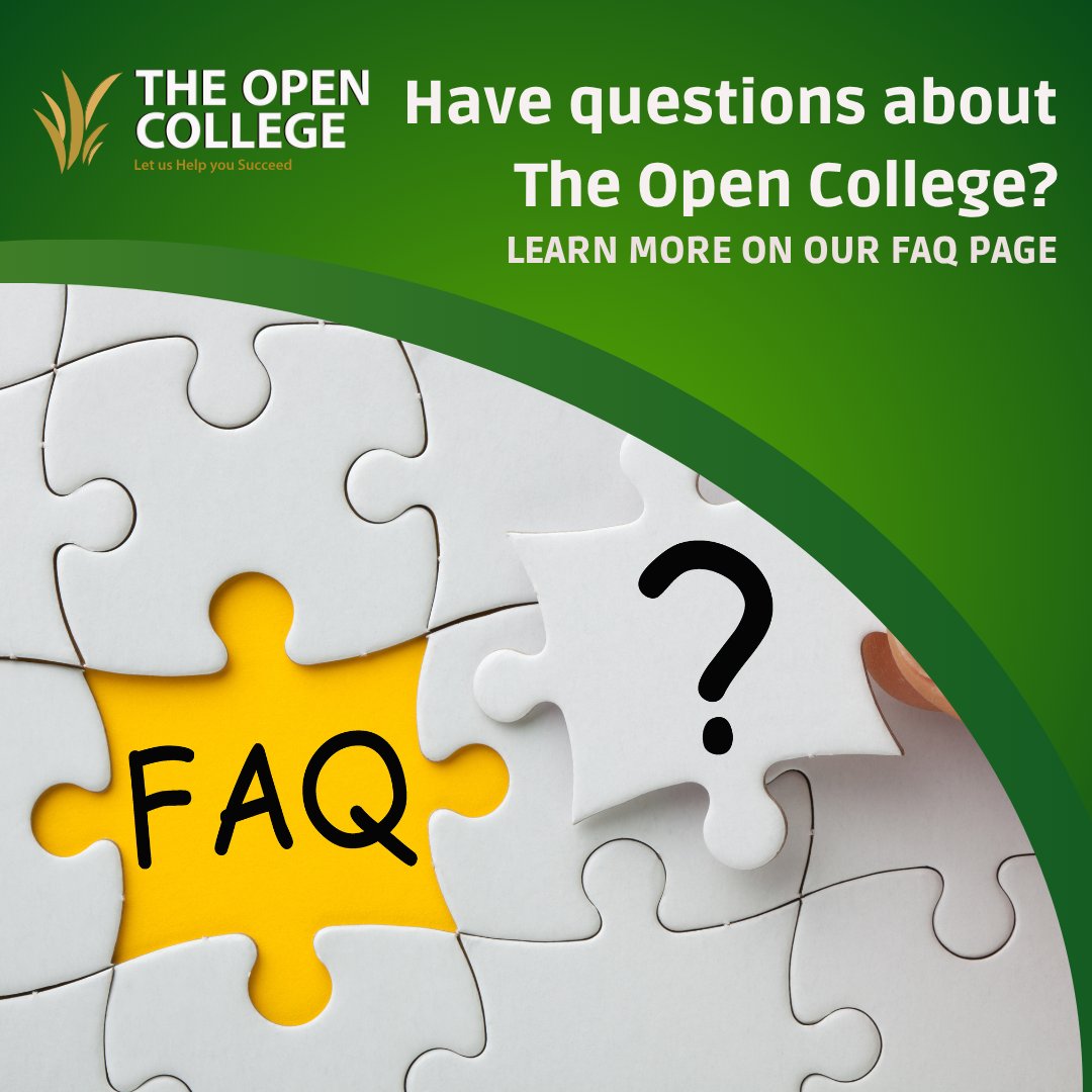 The Open College (@theopencollege) on Twitter photo 🎓 Got questions about The Open College? We’ve got answers!
 
We are QQI & SOLAS‑accredited, nationally recognised.
 
theopencollege.com/frequently-ask…
 
#TheOpenCollege #QQI #OnlineLearning #Education 🎓 Got questions about The Open College? We’ve got answers!
 
We are QQI & SOLAS‑accredited, nationally recognised.
 
theopencollege.com/frequently-ask…
 
#TheOpenCollege #QQI #OnlineLearning #Education