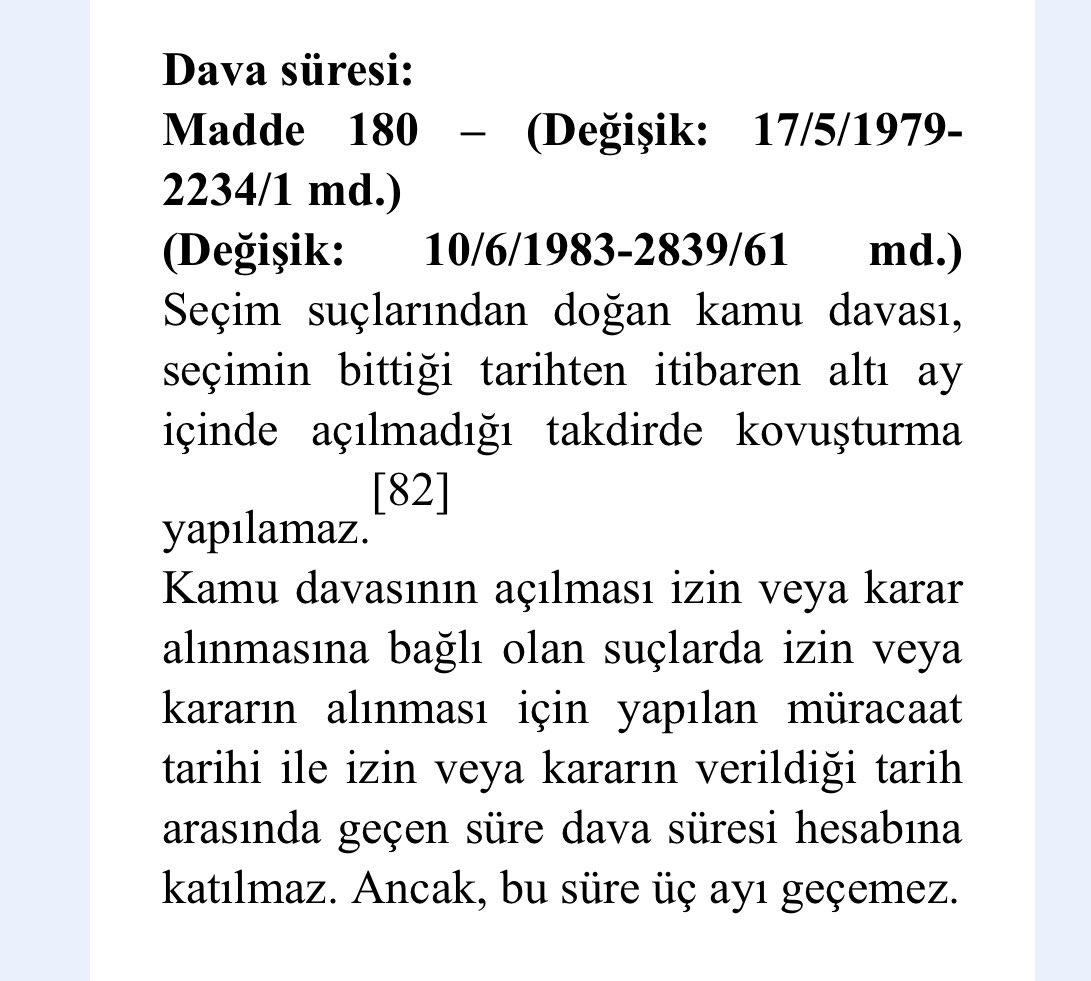 Klasik tabirle 'mevzuat açık.' YSK Anayasa'nın 79. ve Seçimlerin Temel Hükümleri... hk. Kanun'un 80. maddelerini bypass etti, ettirdi.