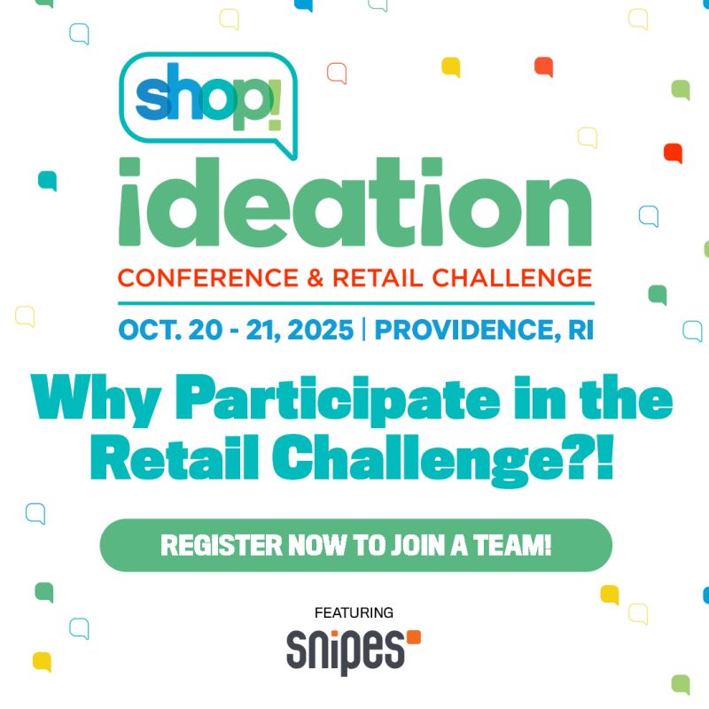 We’ll be in Providence Oct 20-21 for the <a href="/shopassociation/">Shop!</a> Retail Design Challenge 🎉
OpenEye’s Doug Hampton-Dowson is leading one of the teams reimagining the SNIPES retail experience, blending culture, fashion &amp; innovation.
shop-ideation.com
#RetailDesign #ExperienceDesign
