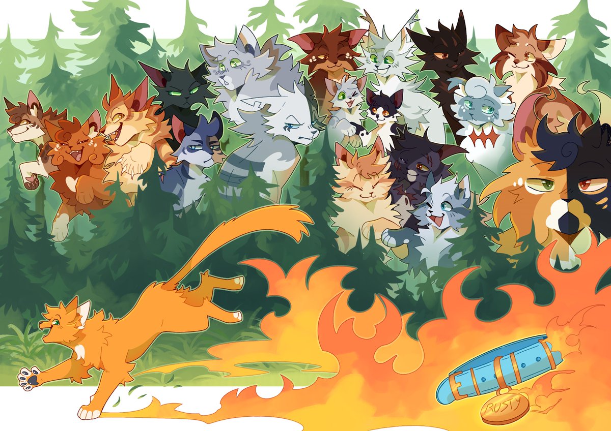 Across generations 🔥⭐️

It was a blast to draw this one !!