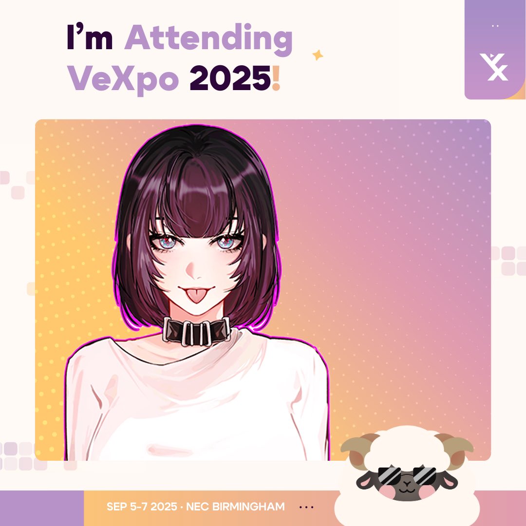 #VeXpo2025 
Catch me if you can!🖤
