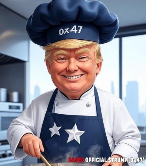 Basedtrump47's tweet photo. Based Trump (0x47aB35c51129F87fF1CAF5A5705433b7892a9c6C) and TG group: https://t.co/DTf5lTlWc7 https://t.co/bufBBvt22T