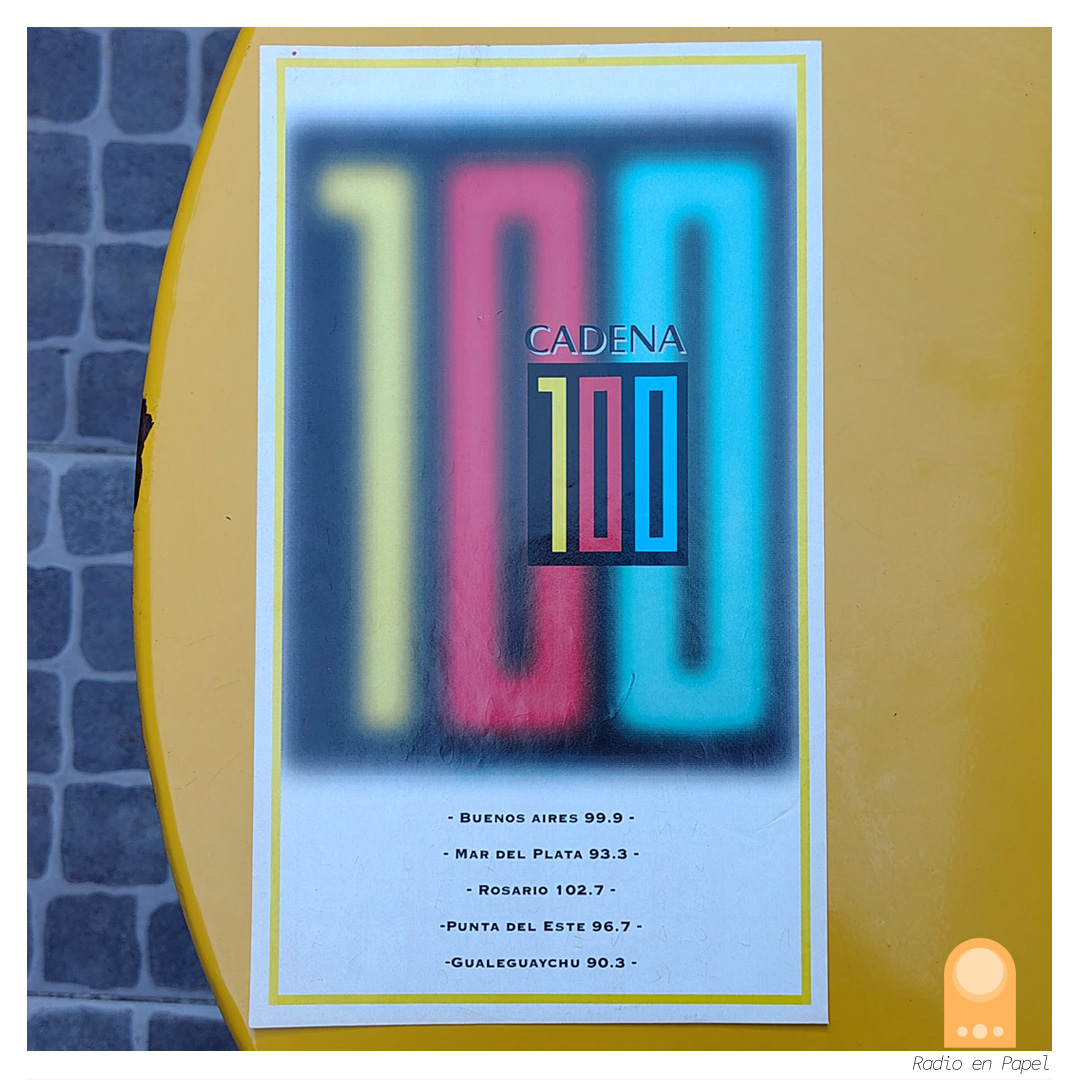 La Radio logra romper con la barrera de la Gral. Paz para llegar mucho más lejos, por medio de su cadena de emisoras.

📻 <a href="/la100fm/">LA 100</a> 
🎧 "Promo 18"
🔎 Diario "Clarin", Febrero 1997.

Más contenido en radioenpapel.blogspot.com

#radio #105AñosDeRadio #afiches
