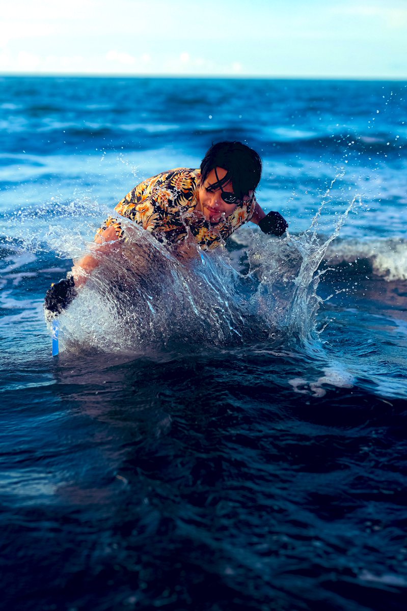 コスプレ/cosplay 
龍が如く8外伝　真島吾朗

#龍が如く #真島吾朗 #コスプレ大海水浴