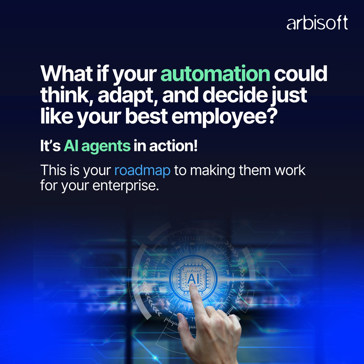 arbisoft's tweet image. AI agents aren’t the future, they’re the present!
But the real question is: Are you ready to make them work for you?
Read the complete framework to harness the power of AI Agents: f.mtr.cool/gmzdrwcpkp
#EnterpriseAutomation #AIagents #ArbisoftBlogs