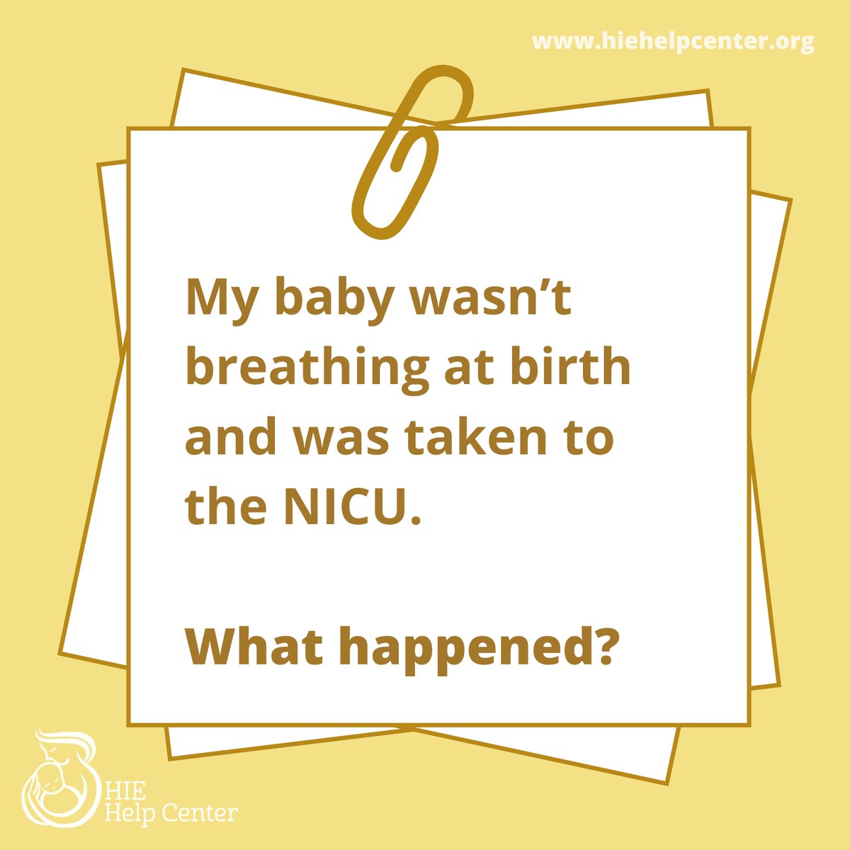 HIEHelpCenter's tweet image. To the mom whose baby didn’t cry right away...
To the one who saw her baby rushed to the NICU before she ever got to hold them…
We see you. We’re here for you. You are not alone. 💛
Send us a DM on our socials or reach out at hiehelpcenter.org/contact-us/!
#NICUmom #birthtrauma