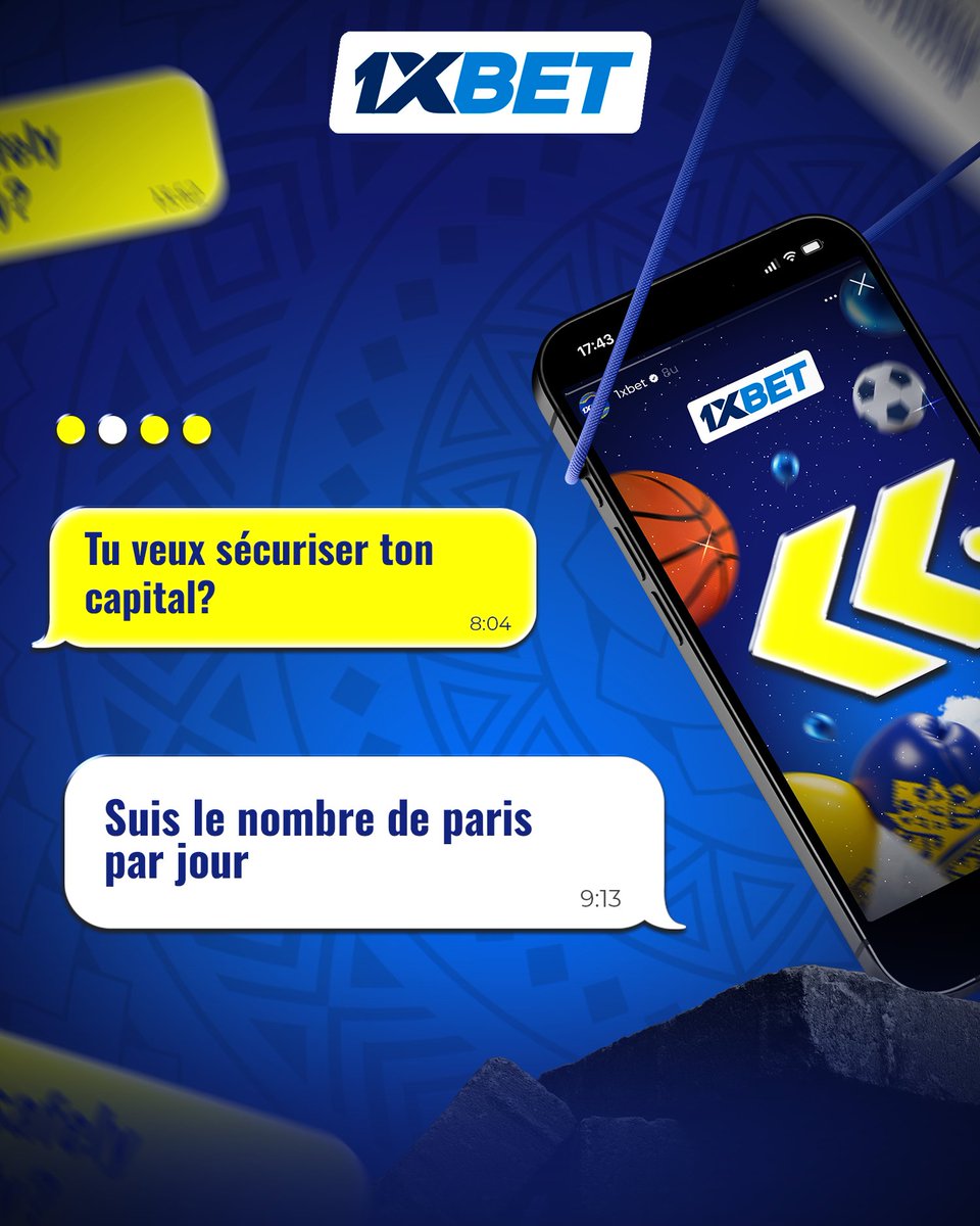 1xbet_cm's tweet photo. 💡 Maîtrise tes paris !

Quelques règles simples peuvent t'aider à protéger ton budget, à éviter les décisions émotionnelles et à jouer plus longtemps.
Parcours le carrousel pour apprendre à parier de manière responsable ⬅️

#1xBet #ParisResponsables #JouerEnSécurité https://t.co/RlOJKO8sqL