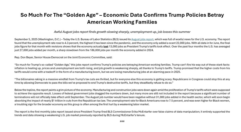 Rep. Don Beyer tweet media