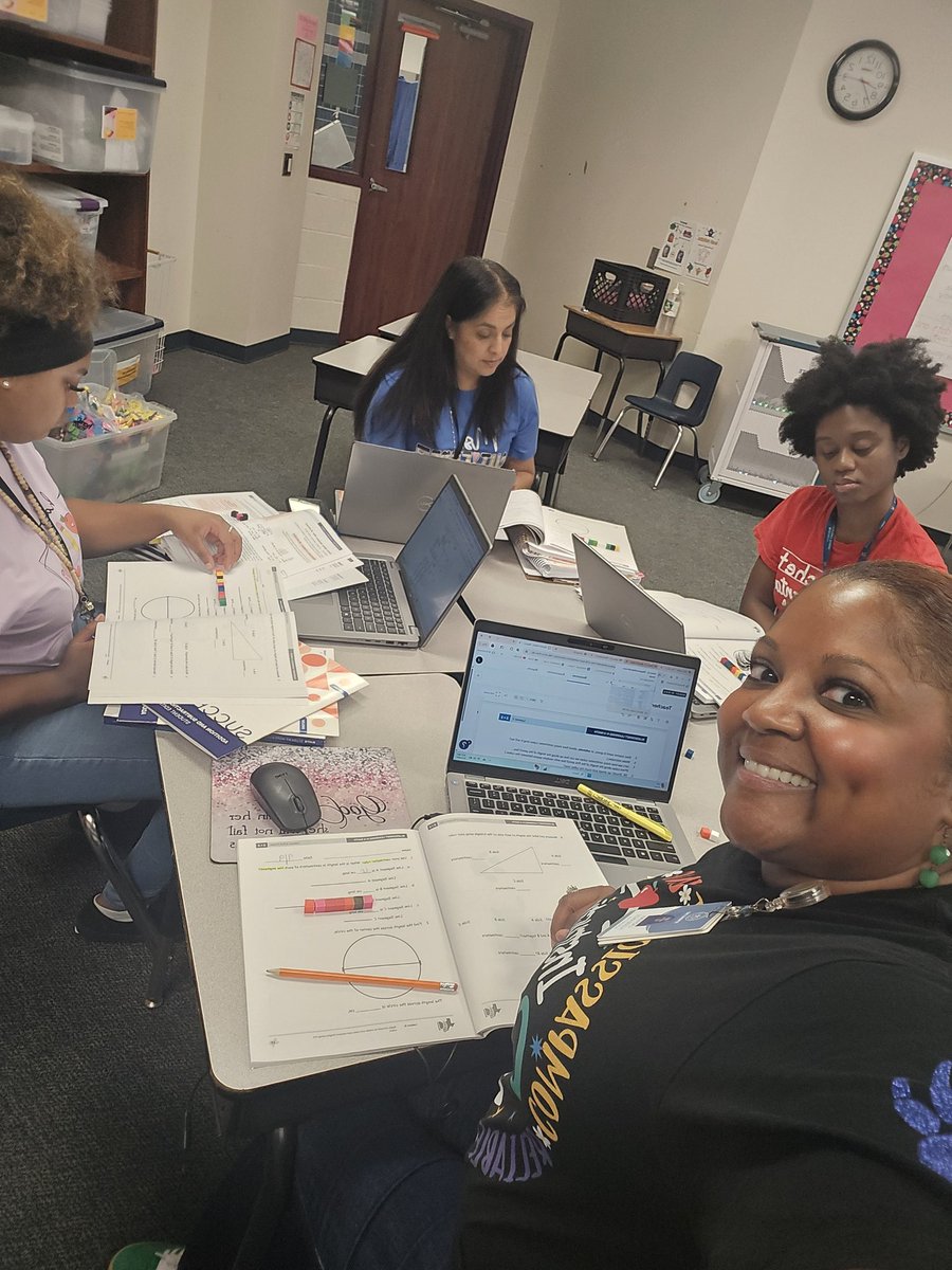 MrsFlegeance's tweet image. 2nd grade PLC @Burchett_ES Module 2: Addition & Subtraction of Length Units. Teachers were hands-on with measurement tools & exemplars to internalize the learning and bring math to life! #PLC #MathInstruction #TeacherLeaders @SpringISD