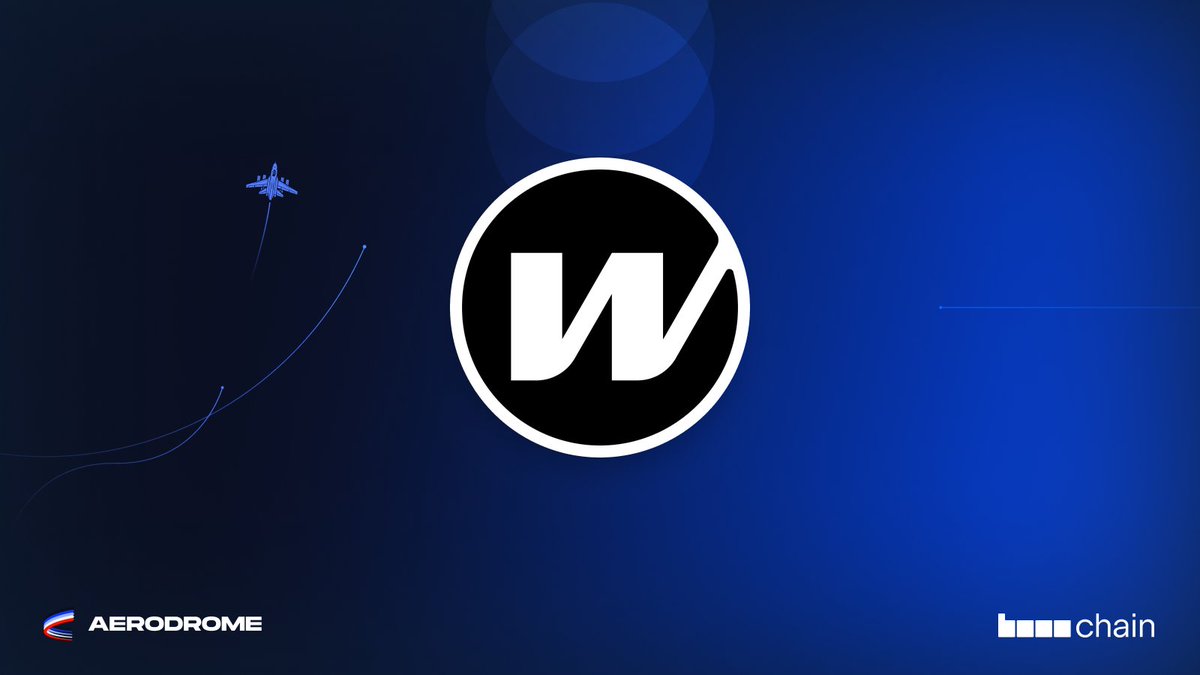 W takes to the skies 🛫

The $WETH - $W pool on Aerodrome is now eligible to receive AERO emissions

Welcome, <a href="/wormhole/">Wormhole</a>