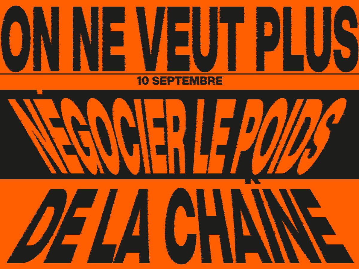 Si vous voulez une piqûre de motiv' pour le #10septembre2025 c'est kdo