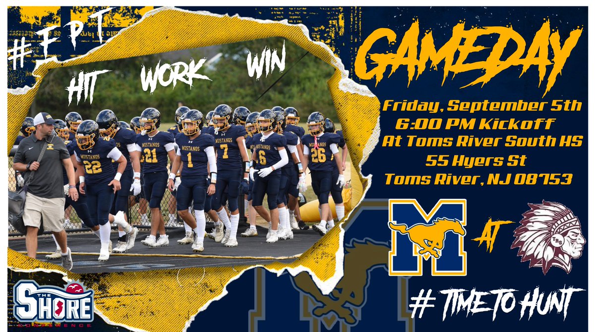 Jennaro “Perk” Percodani (@jennaroperk) on Twitter photo Game 2 Week 1 for <a href="/mhsmustangsfb/">mustangsfootball</a>. Lets get another win!!!
#FPT #TimeToHunt
<a href="/reid_stapp/">Reid Stapp</a> ,<a href="/JPapalia57/">Jim Papalia</a> ,<a href="/BillyTCook/">Bill Cook</a> ,<a href="/TheMikeLuzio/">TheMikeLuzio</a> ,<a href="/Coach_Brown050/">Coach Jeff Brown</a> ,<a href="/nextlvlculture/">Next Level Culture</a> ,<a href="/GoMVB/">GoMVB Sports - Recruit Content for College Coaches</a> Game 2 Week 1 for <a href="/mhsmustangsfb/">mustangsfootball</a>. Lets get another win!!!
#FPT #TimeToHunt
<a href="/reid_stapp/">Reid Stapp</a> ,<a href="/JPapalia57/">Jim Papalia</a> ,<a href="/BillyTCook/">Bill Cook</a> ,<a href="/TheMikeLuzio/">TheMikeLuzio</a> ,<a href="/Coach_Brown050/">Coach Jeff Brown</a> ,<a href="/nextlvlculture/">Next Level Culture</a> ,<a href="/GoMVB/">GoMVB Sports - Recruit Content for College Coaches</a>