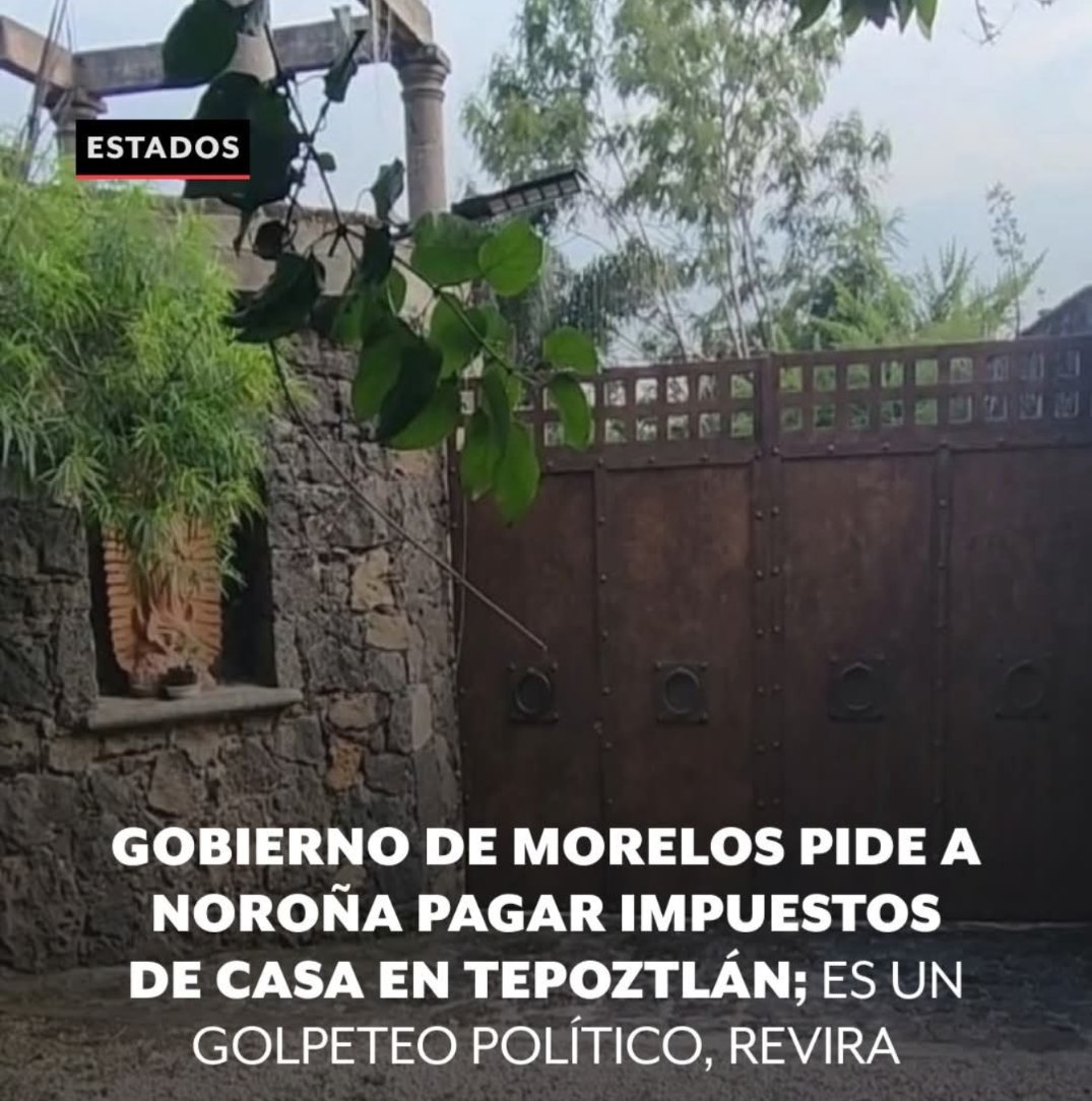 Noroña paso a NO pagar los impuestos de un Boing de Mango a no queres pagaste su impuesto de su Mansion en Tepoztlán😂😂😂😂