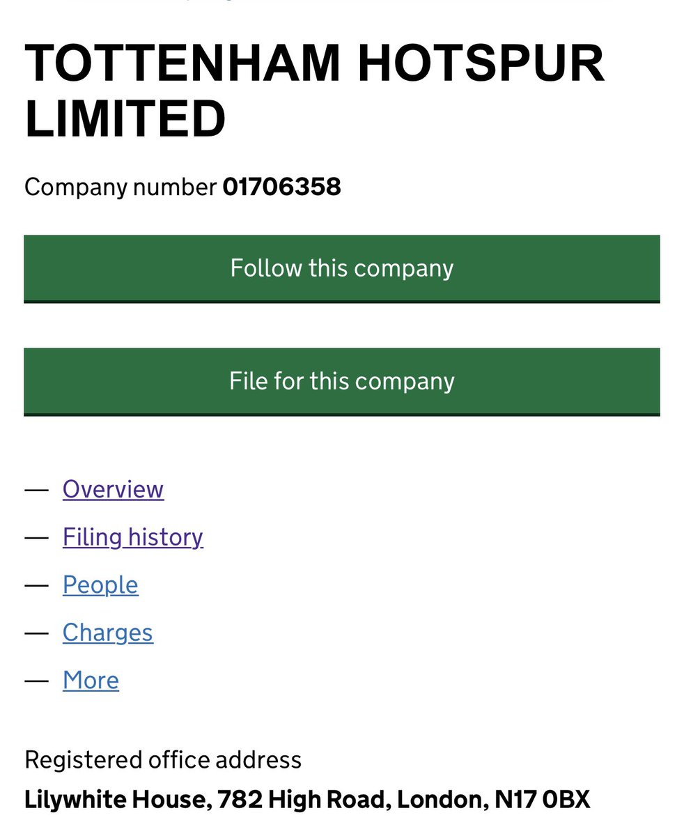 KieranMaguire's tweet photo. Spurs in a hurry to terminate Daniel Levy at Companies House. 

If they’d acted as efficiently when trying to sign Eze he might have joined. https://t.co/fizdFoAK7i