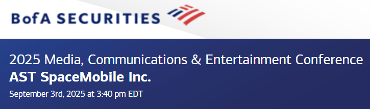 $ASTS: Here are some key insights that stood out to me from Scott Wisniewski's discussion at Bank of America:

+ First 5x Block-1 BlueBird satellites have generated 10s of $ millions in revenue from US Government
+ 25x satellites will get the company to cashflow breakeven
+