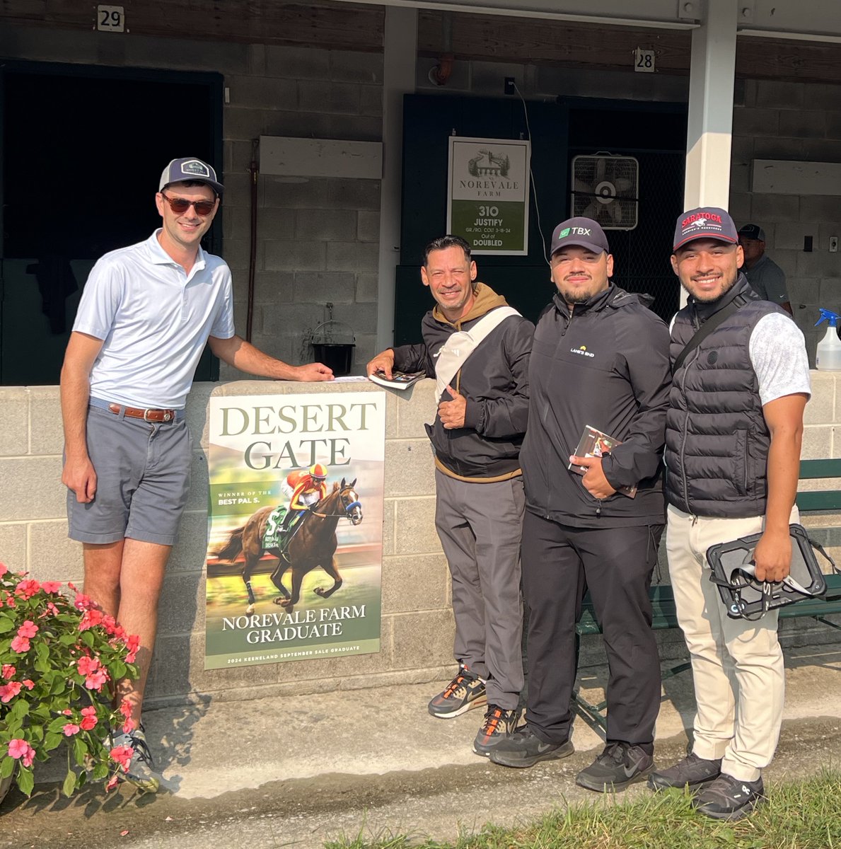 Good luck to Desert Gate this weekend in the G1 Del Mar Futurity!