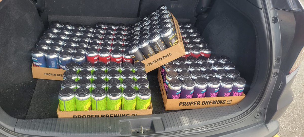 Loaded up with tasty refreshments from our friends at <a href="/outlawdistilery/">Outlaw Distillery</a> and <a href="/properbrewingco/">Proper Brewing Co</a> for your Tailgating JOY!! Tailgate is LIFE!! #GoUtes #FamilyOn3