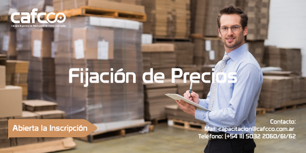 𝗙𝗶𝗷𝗮𝗰𝗶ó𝗻 𝗱𝗲 𝗣𝗿𝗲𝗰𝗶𝗼𝘀

Inicia: Jueves 11 de Septiembre de 2025
Modalidad a Distancia – 2 Encuentro

🌐cafcco.com.ar/fijacion-de-pr…

#DiplomaturaenCartónCorrugado #ProgarmaDeCapacitación #EstrategiaDePrecios #GestiónEmpresarial #Rentabilidad #CostosYPrecios