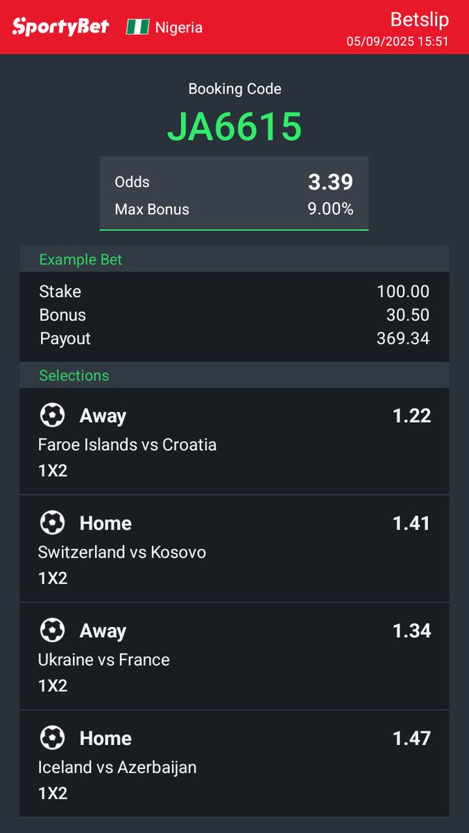 Bet360plus's tweet photo. JA6615

Let's go https://t.co/2ukVXdy1pS
