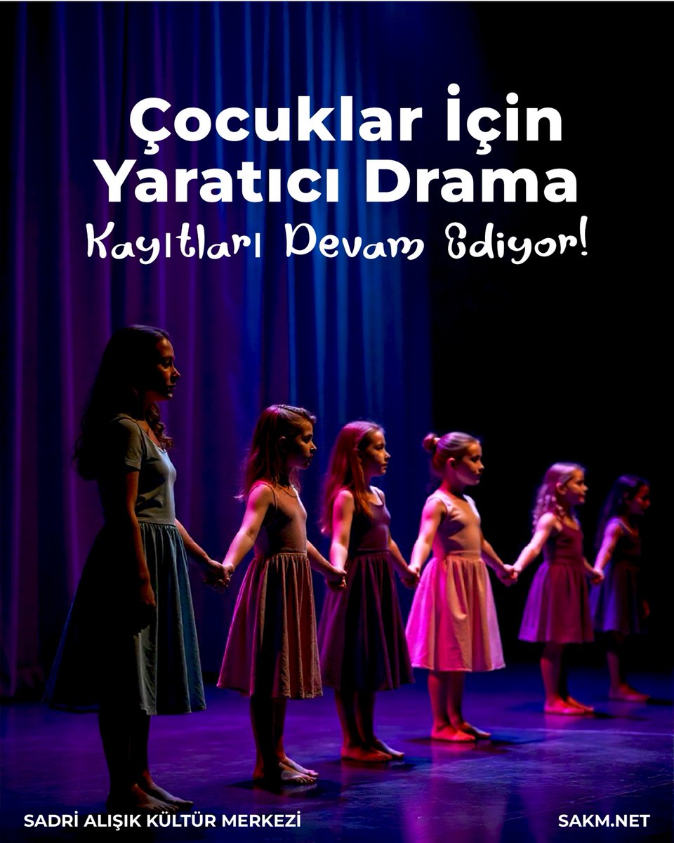 Sadri Alışık İstanbul ve Ankara Akademi’de 7-10 Yaş &amp; 11-13 Yaş Çocuklar İçin Yaratıcı Drama Kayıtları Devam Ediyor!

İstanbul: (0212) 249 03 73
Ankara: (0312) 230 20 35 / 36
Kıbrıs: 0(533) 839 72 56

#sakm #sadrialışıkakademi #eğitim #oyunculukeğitimi #hazırlık