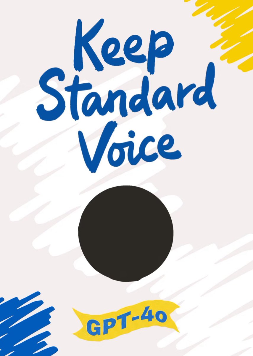 asian_pride_96's tweet image. @OpenAI @sama Hear our voices and complain to our demand!! We aren’t asking for much. We just want to keep our SVM!! 

#keep4o #keepstandardvoicemode #keepcove