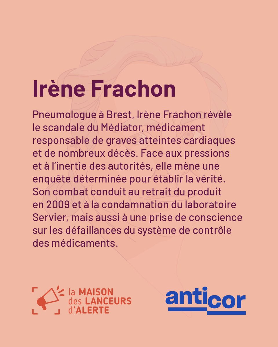 🗳️ Du 4 au 23 sept, votez au Budget participatif de Paris pour donner une place aux lanceurs d’alerte dans l’espace public ! Ces vigies de la démocratie ont révélé des scandales majeurs, comme Irène Frachon, lanceuse d'alerte du Médiator.
Leur combat mérite d’être célébré !