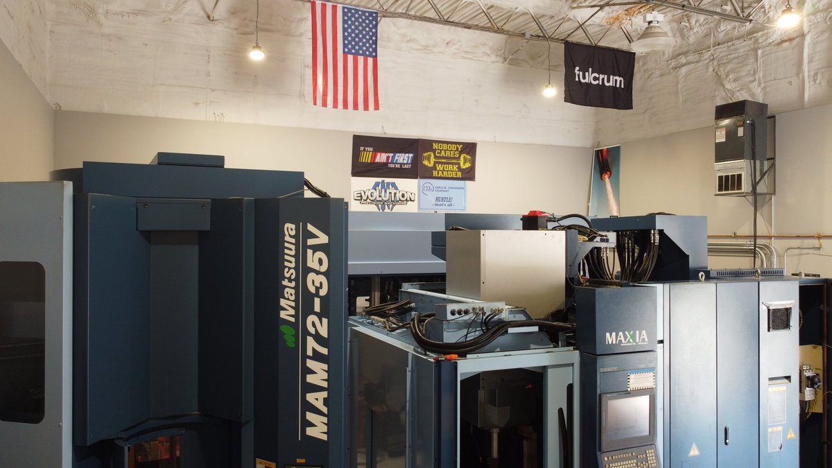 This week we took delivery of our Matsuura MAM72-35V 5-axis mill! This is a massive move for us as a tiny shop but were going let this beast eat! (after assembly, laser probe install, calibration, and training 😮‍💨)