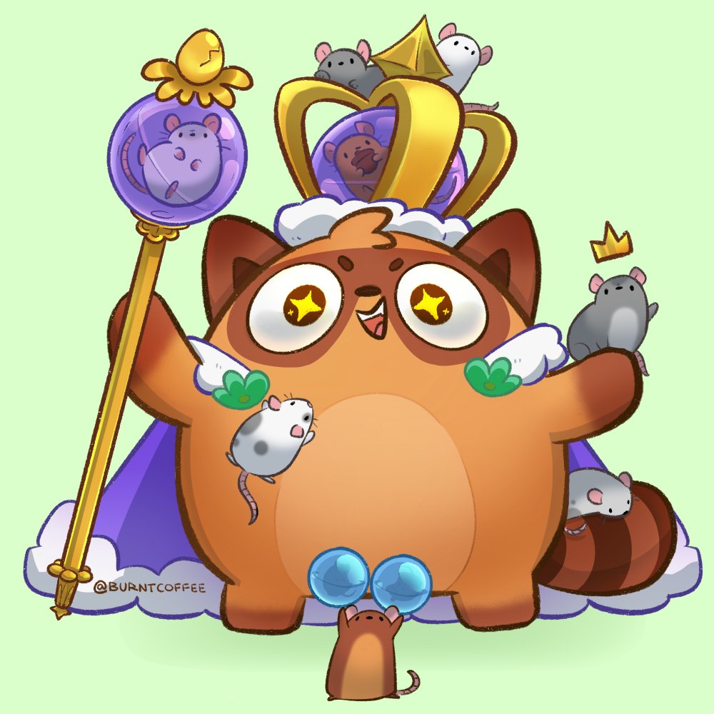 🚨 BREAKING NEWS 🚨

A 1/1 Moki: King of Ratz just sold for a whopping 14k $RON! 

New all-time high in terms of $RON 🚀

Huge congrats to both the seller and the new owner, <a href="/BinaryAssets/">BinaryAssets.ron</a> !!

IT'S MOKI SZN <a href="/Moku_HQ/">Moku✨</a> !!