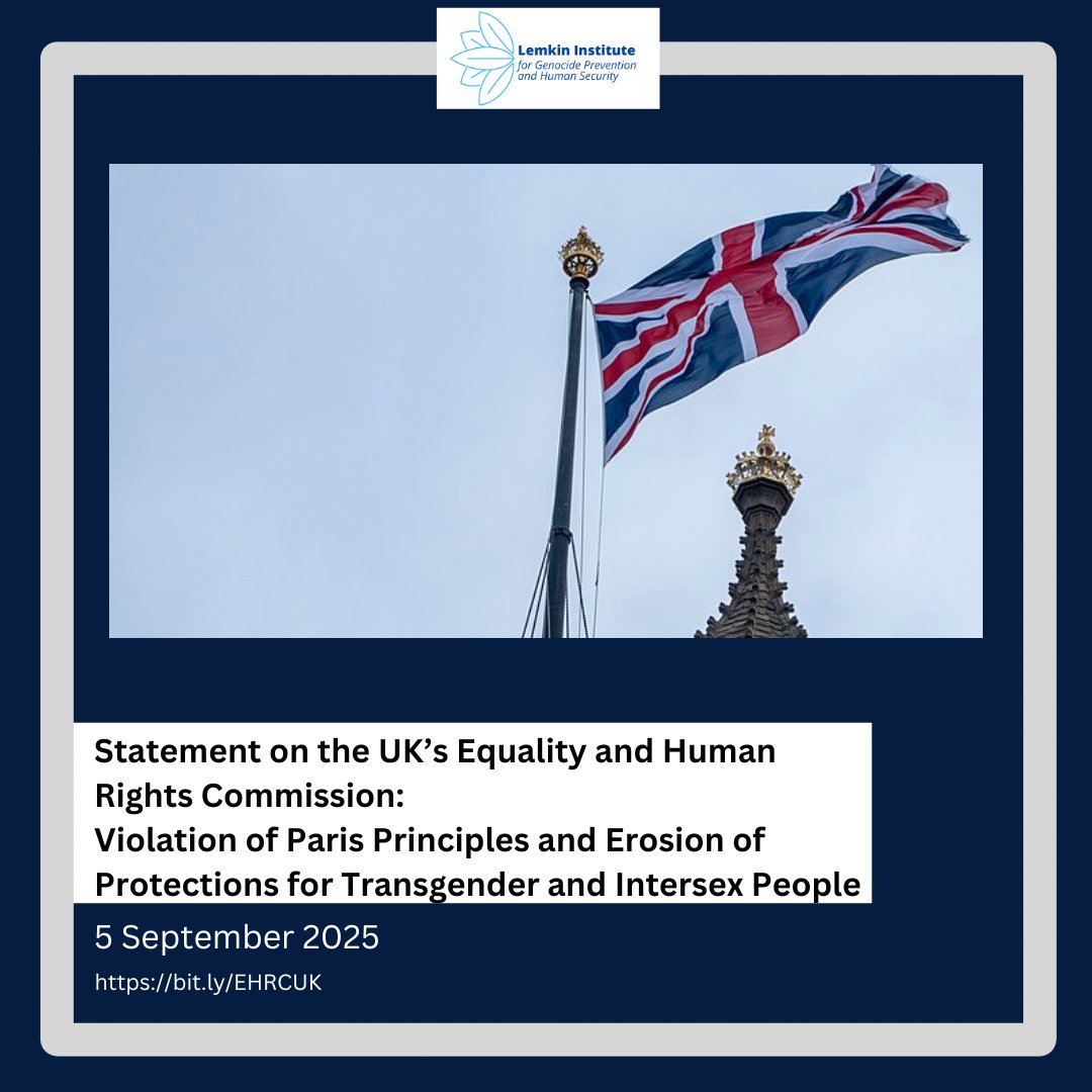 Lemkin Institute for Genocide Prevention tweet media