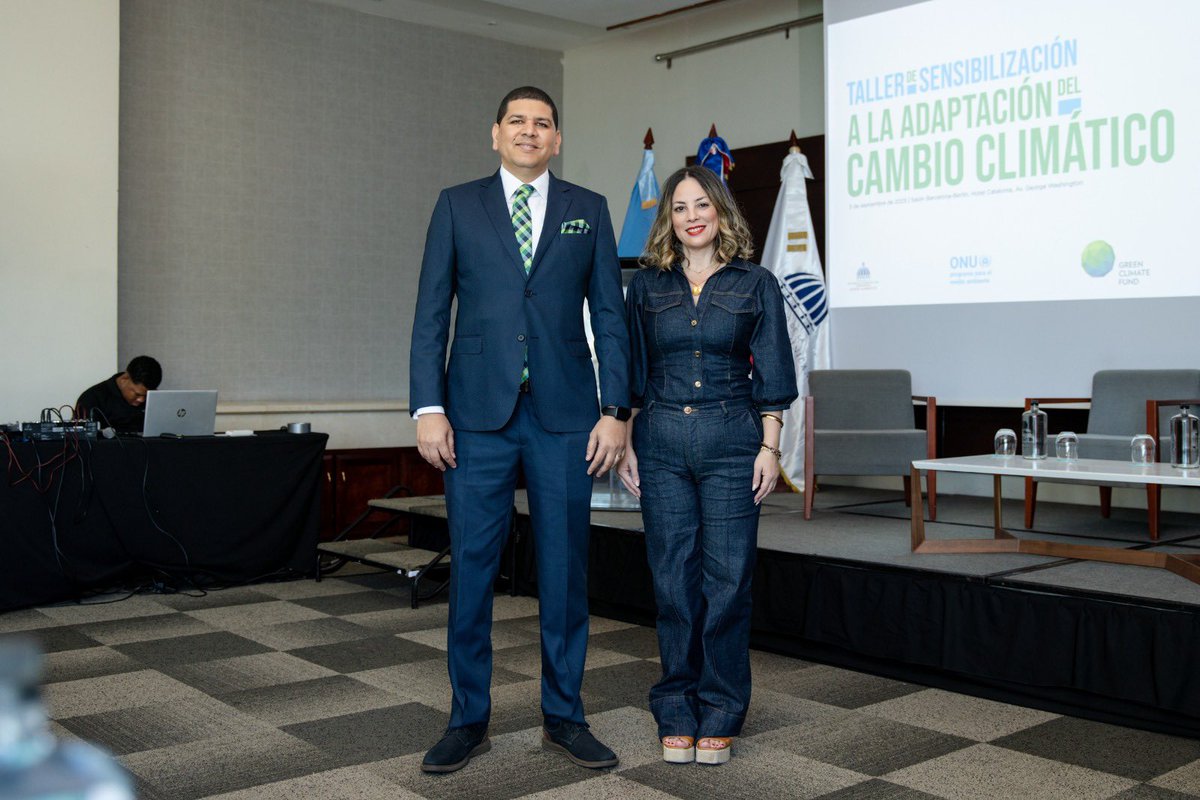 ADOCEM participó en el Taller de Sensibilización al Sector Privado sobre Adaptación al Cambio Climático, una iniciativa del Ministerio de Medio Ambiente y Recursos Naturales en el marco del proyecto NAP-RD. 

#ADOCEM #CambioClimático #Sostenibilidad #Adaptación #NAPRD