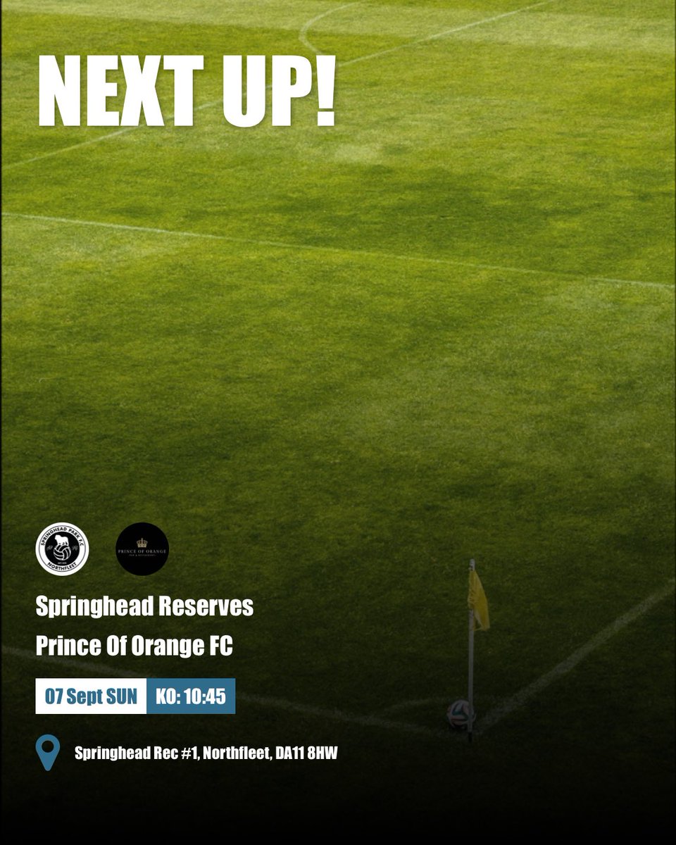 Springheadpark_'s tweet image. It’s good to be home 😍 After 3 long seasons in Medway, Sunday marks our return to the North Kent Sunday League 🔥 We left a struggling Div2 side, we return a two team club in the Prem and Div3 😮‍💨⚽️ #UpTheSpringhead!