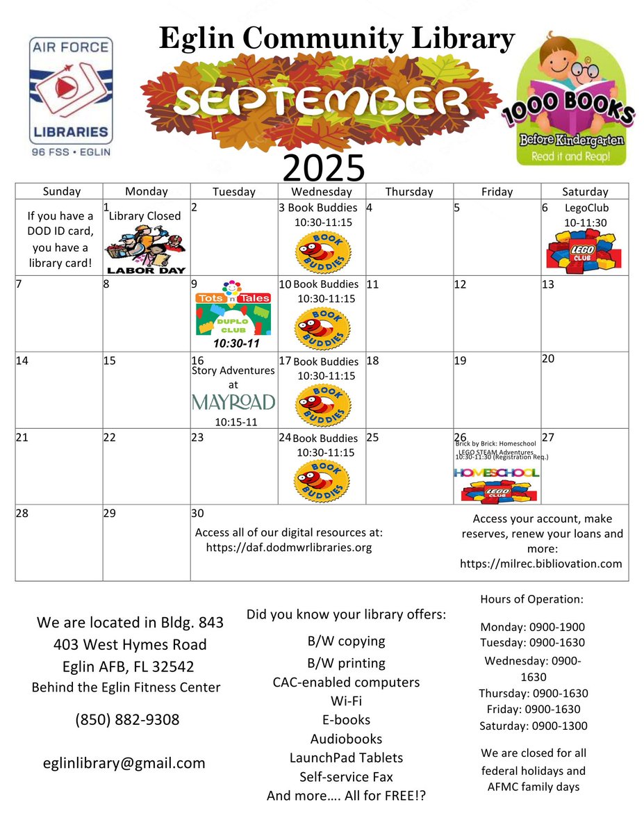 EglinLibrary's tweet image. 