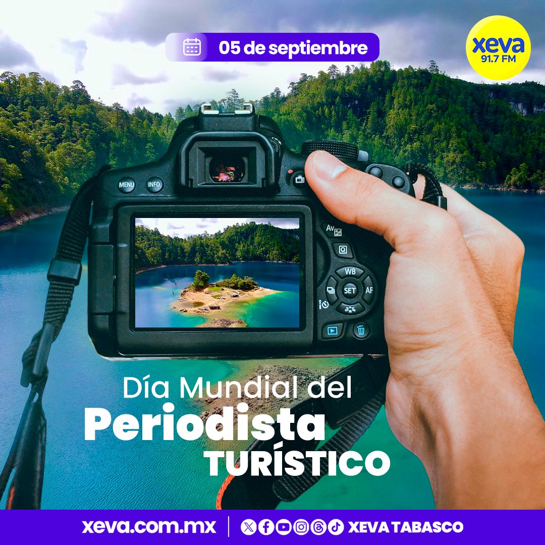 📷Se celebra para revalorizar el rol y trayectoria del periodista turístico, invitando a los profesionales de la comunicación social a informar sobre el turismo de manera ética y responsable, en consonancia con la diversidad social y la protección del medio ambiente.

🔹El