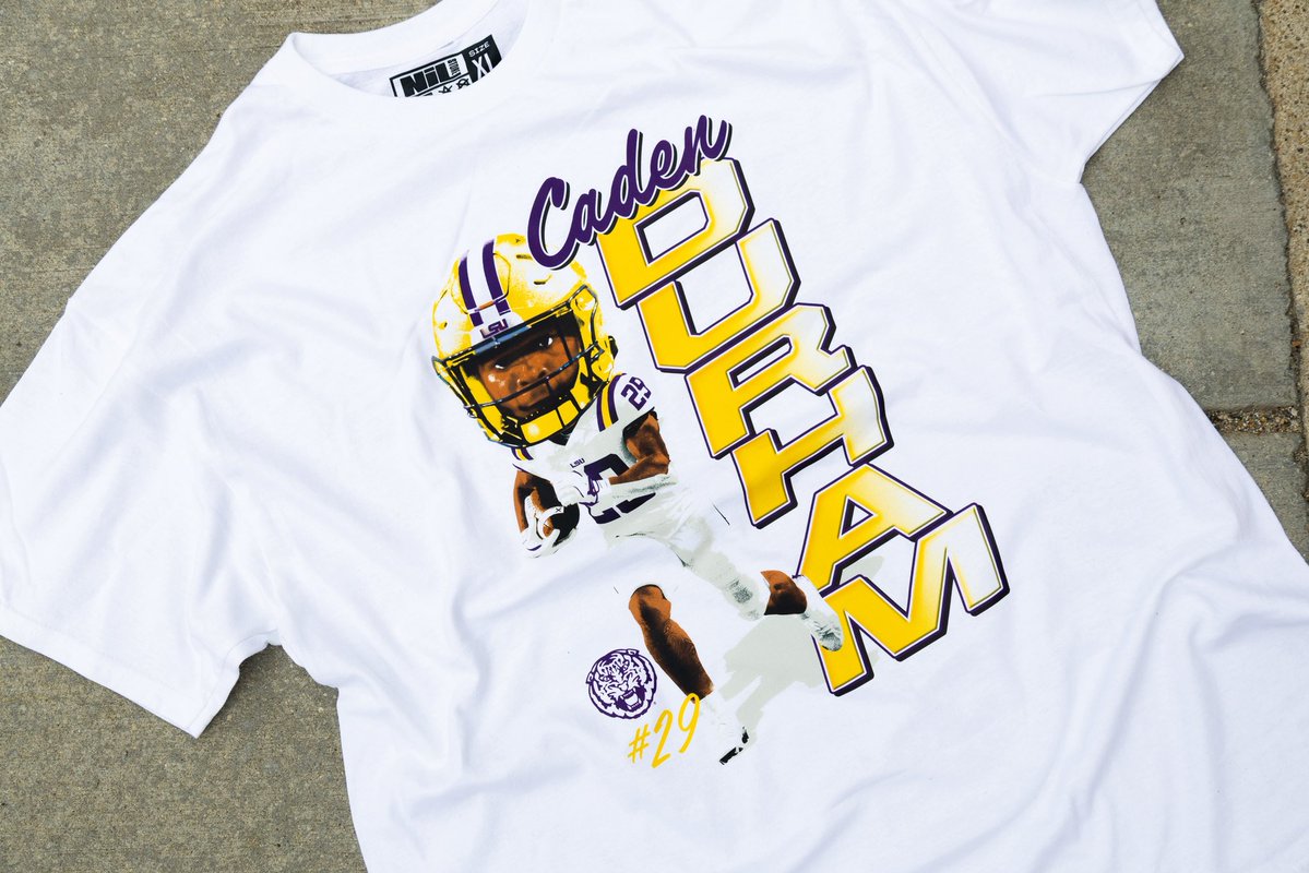 LSU NIL Store (@lsunilstore) on Twitter photo EXCLUSIVE <a href="/CadenDurham29/">Caden “CD” Durham</a> threads you need this season ⭐️
Every purchase made directly supports LSU student athletes like Caden Durham! So shop now ➡️: nil.store/lsu/products/e…
#geauxtiger #Isufootball EXCLUSIVE <a href="/CadenDurham29/">Caden “CD” Durham</a> threads you need this season ⭐️
Every purchase made directly supports LSU student athletes like Caden Durham! So shop now ➡️: nil.store/lsu/products/e…
#geauxtiger #Isufootball