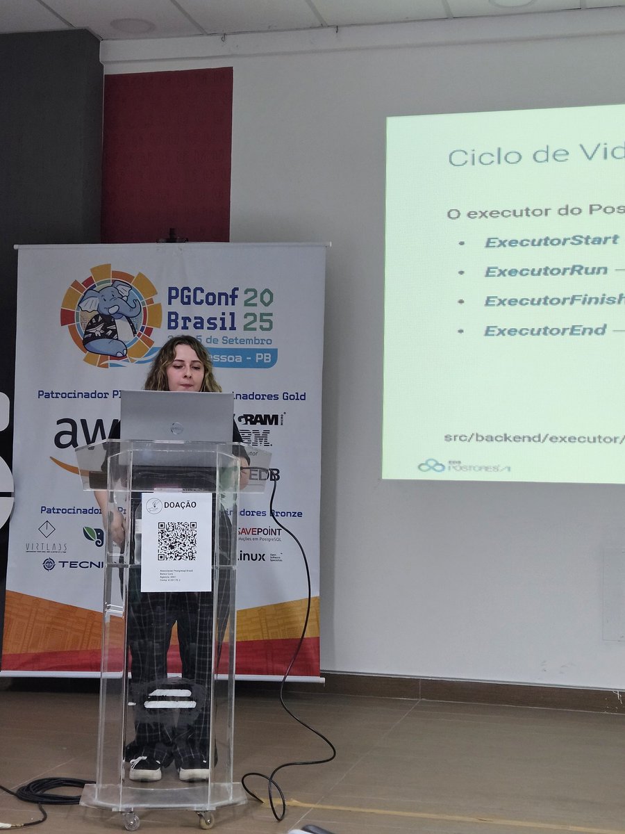 Entendendo o Funcionamento do Query Executor (Barbara Leidens) #pgconfbr