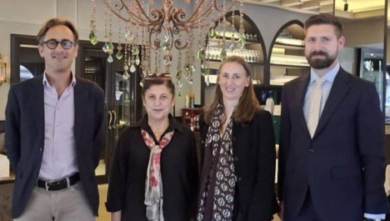 Demokratik Suriye Konseyi, Halep'te Alman diplomatik heyetiyle bir araya geldi.