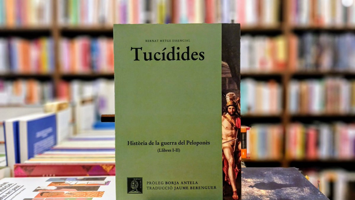 #acabemdellegir Aquesta mania immemorial d'anar a garrotades amb el veí no té res de divertit, ben al contrari, però aquí la distància temporal i emocional permet gaudir com un vedell. Esperem tornar ben aviat a l'Àtica i al Peloponès, que això no acaba aquí.