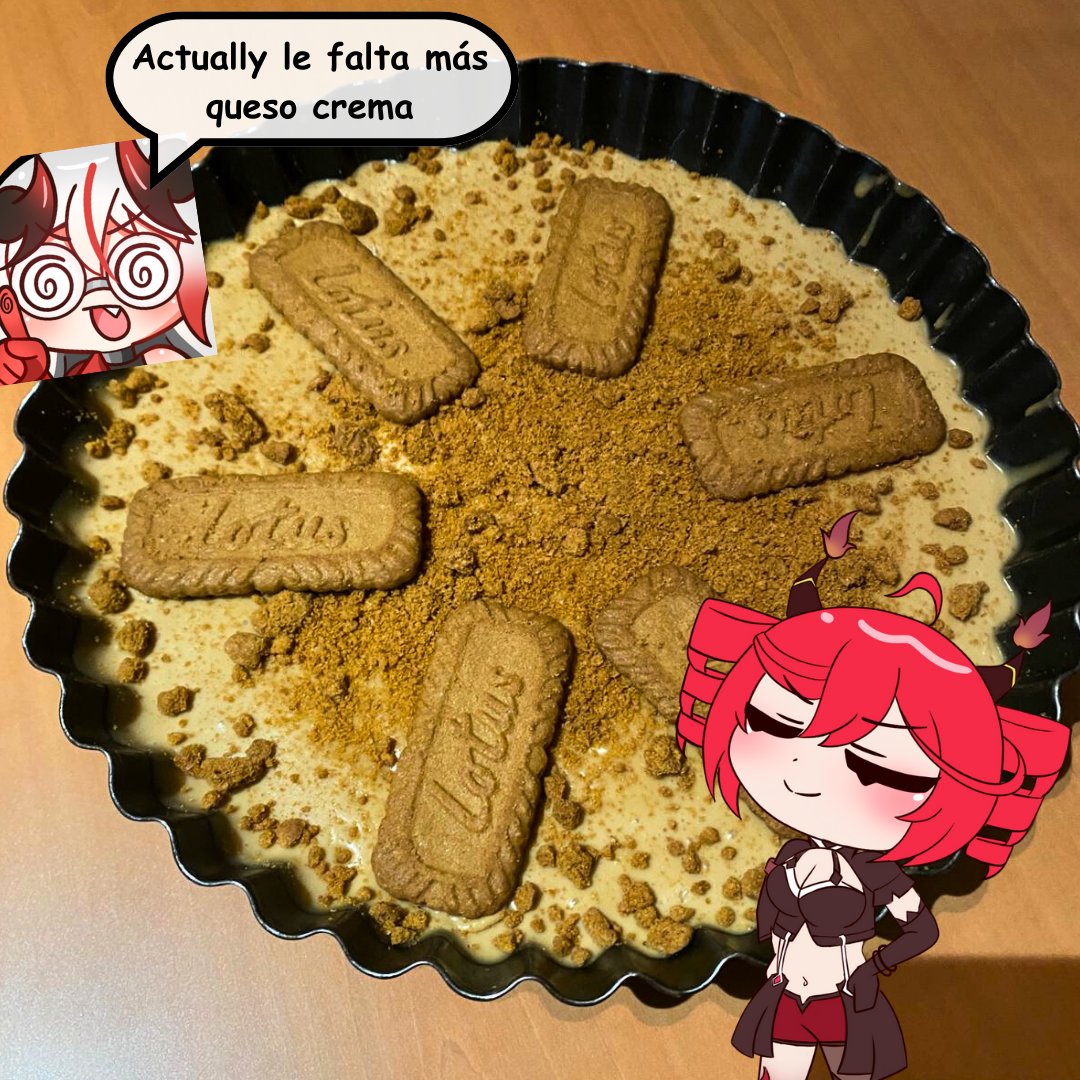 🌅Durante mis vacaciones Yuky, gran cocinero 🧑‍🍳🤓, nos ayudó a hacer una tarta de...

✨QUESO de LOTUUUUS ✨

¿La probarían? Se ve rica, a que si? :3 💗